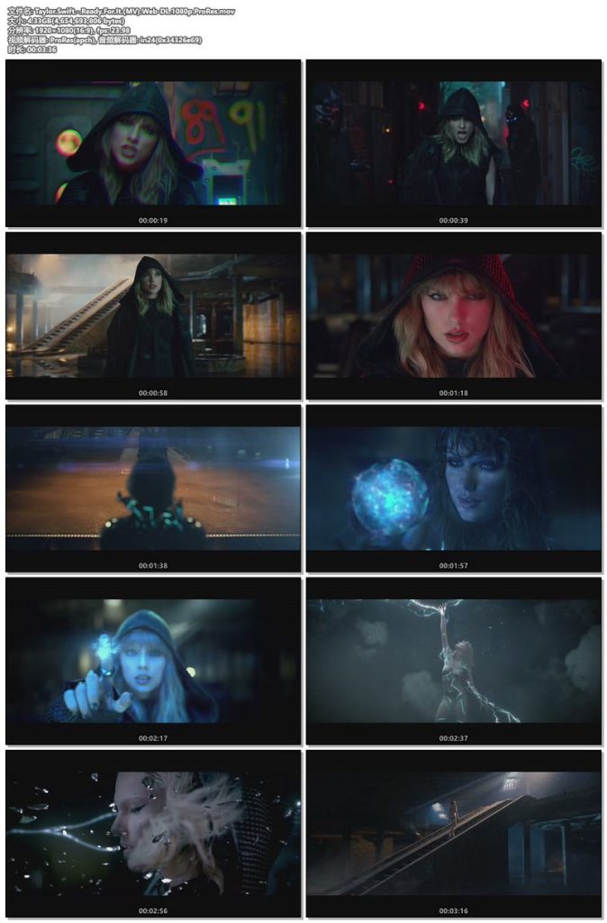 图片[8]-泰勒·斯威夫特 7首ProRes高质量MV Taylor Swift ProRes Pack [ProRes MOV 42G]泰勒·斯威夫特 Taylor Swift-无损音乐