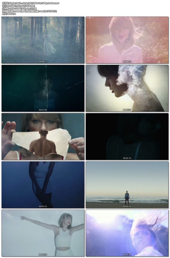 图片[2]-泰勒·斯威夫特 7首ProRes高质量MV Taylor Swift ProRes Pack [ProRes MOV 42G]泰勒·斯威夫特 Taylor Swift-无损音乐