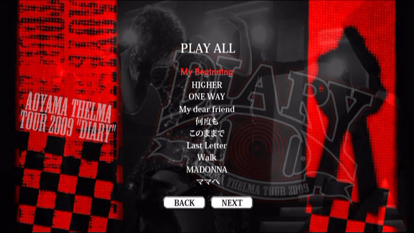 《青山黛玛 Aoyama Thelma TOUR “DIARY”》 2009 演唱会 [DVD ISO 7.33GB]