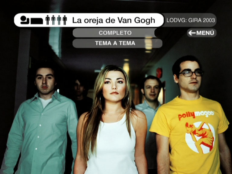 La Oreja De Van Gogh 《Lo Que Te Conté Mientras Te Hacías La Dormida Gira》 2003 演唱会 [DVD ISO 6.63GB]
