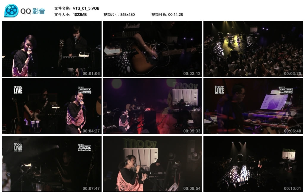 谢安琪 《Moov Live 你们的幸福》 2011 演唱会 [DVDISO]