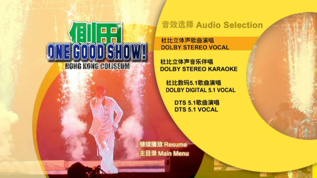 侧田 《One Good Show 一个好演唱会 卡拉OK 内地版》 2006 演唱会 [DVD9 ISO 7.52GB]
