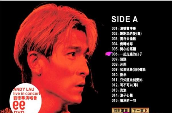《刘德华 演唱会》 1999 演唱会 [2DVD ISO 4.19G+3.54G]