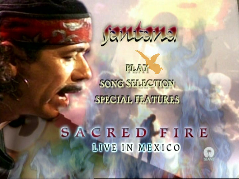 《桑塔纳圣火南美演唱会 SANTANA SACRED FIRE live in MEXICO》 1993 演唱会 [DVD ISO 4.15GB]