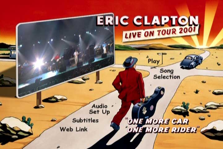 《Eric Clapton One More Car, One More Rider 2002年 美版》 2001 演唱会 [DVD ISO 6.67G]-无损音乐