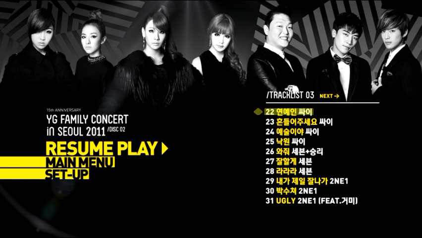 YG Family 《YG Family Concert in Seoul》 2011 演唱会 [3DVD ISO 17.2GB]