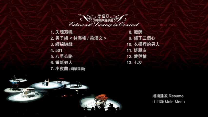 梁汉文 《我爱厨房演唱会》 2006 演唱会 [2DVD-ISO6.0G+5.7G]