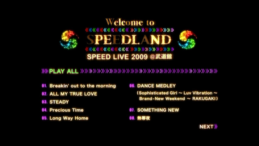 SPEED 《Welcome to SPEEDLAND SPEED Live @ Budokan 2010》 2009 演唱会 [2DVD ISO 12.2GB]