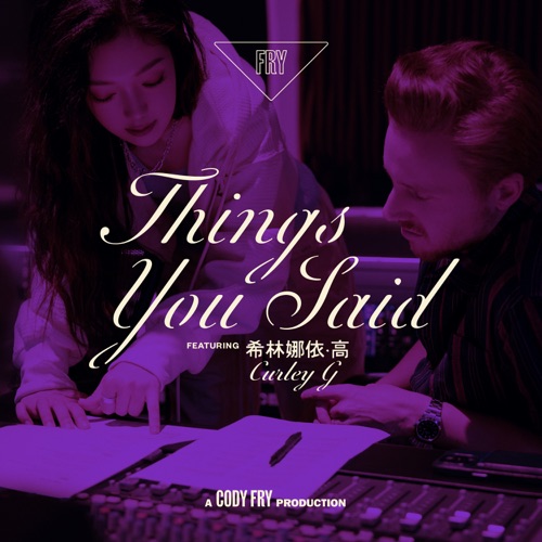 Things You Said (feat. 希林娜依高) – Single – Cody Fry-无损音乐