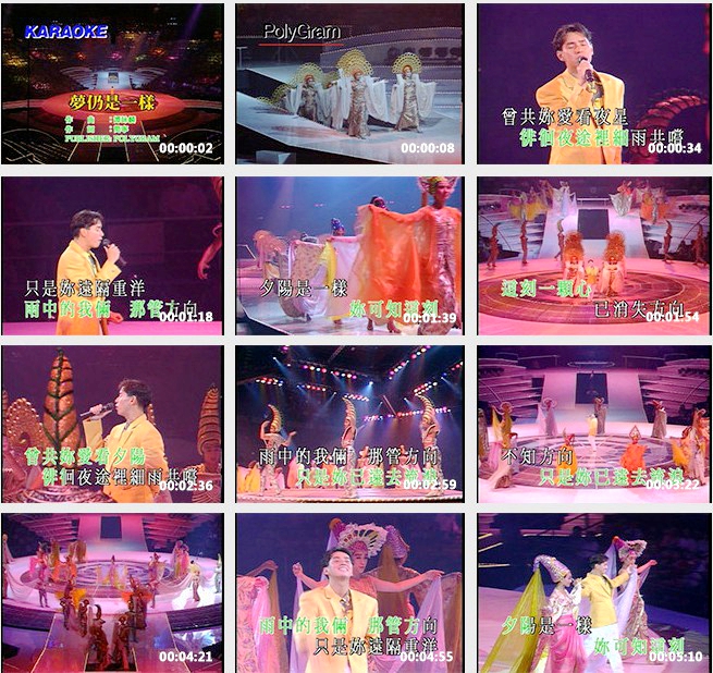 谭咏麟 《谭咏麟梦幻柔情演唱会卡拉OK》 1991 演唱会 [DVD-ISO]