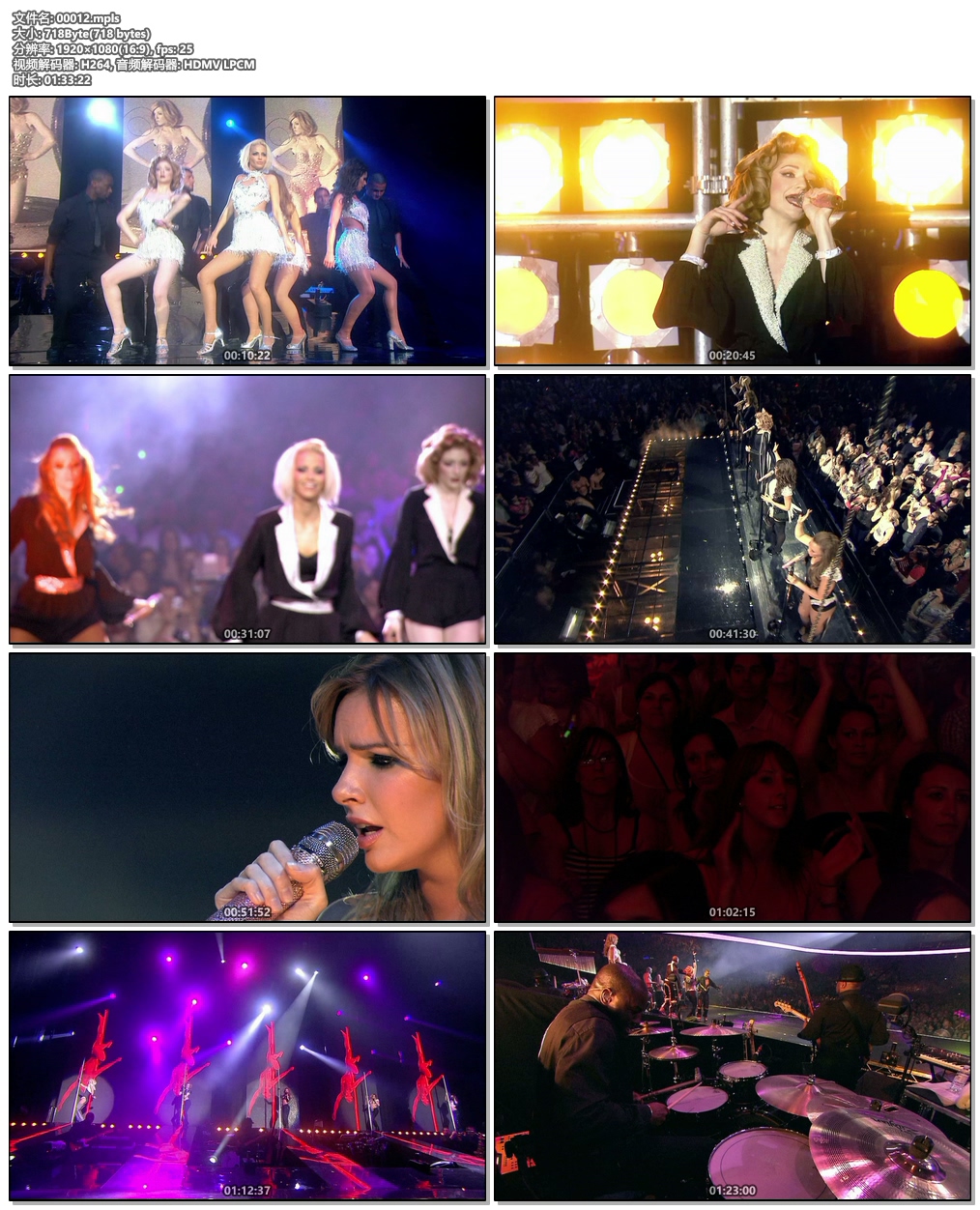《Girls Aloud 伦敦演唱会 Girls Aloud Out of Control Live from the O2》 2009 演唱会 [BDMV 23.1G]