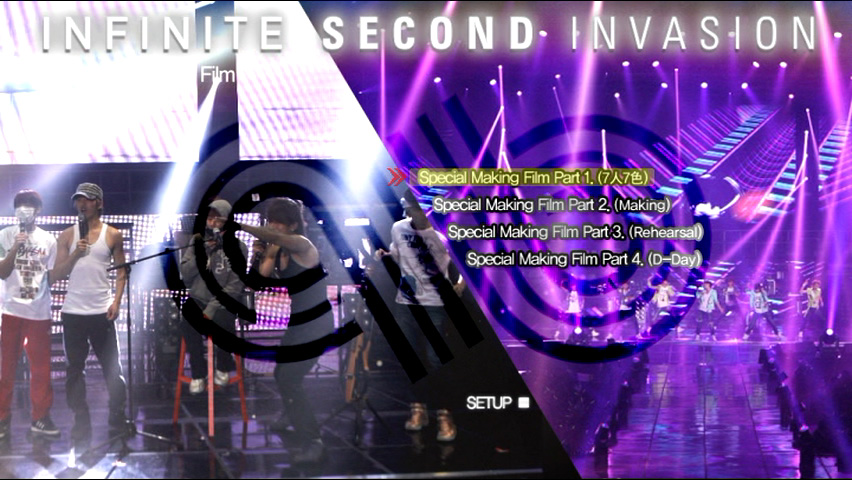 INFINITE 《Second Invasion in Seoul DVD》 2012 演唱会 [DVD ISO 17GB]