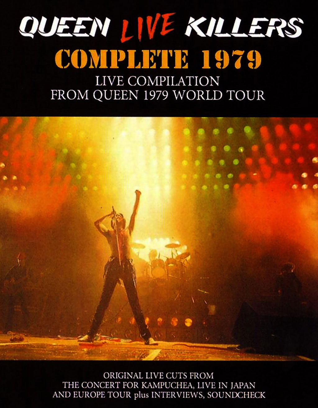 皇后乐队 Queen 《Live Killers 4xDVD5》 1979 演唱会 [DVD ISO 16GB]