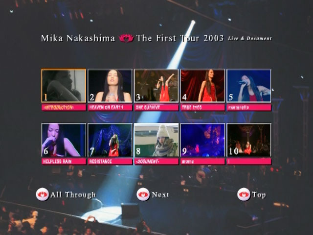 中岛美嘉 《The First Tour Live Document》 2003 演唱会 [DVD ISO 5.57GB]