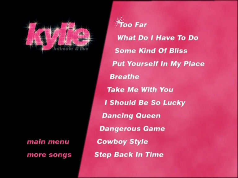 Kylie Minogue 《凯莉·米洛 Kylie Minogue – Intimate And Live》 1998 演唱会 [DVD ISO 7.12GB]