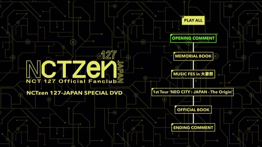 NCT 127 엔시티 127 《NCTZEN 127 JAPAN NCT 127 Official Fanclub Special》 演唱会 [DVD ISO 2.03GB]-无损音乐