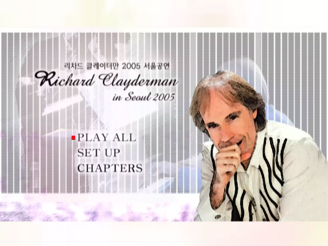 《理查德·克莱德曼 首尔音乐会 Love Story RICHARD CLAYDRMAN Live in Seoul》 2005 演唱会 [DVD ISO 5.66GB]