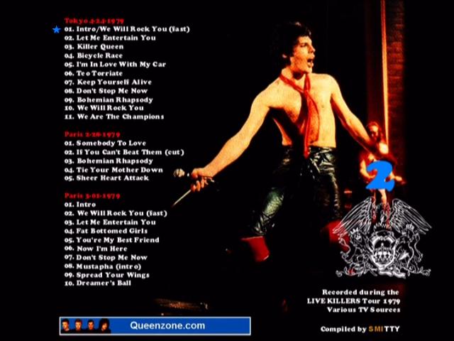 皇后乐队 Queen 《Live Killers 4xDVD5》 1979 演唱会 [DVD ISO 16GB]