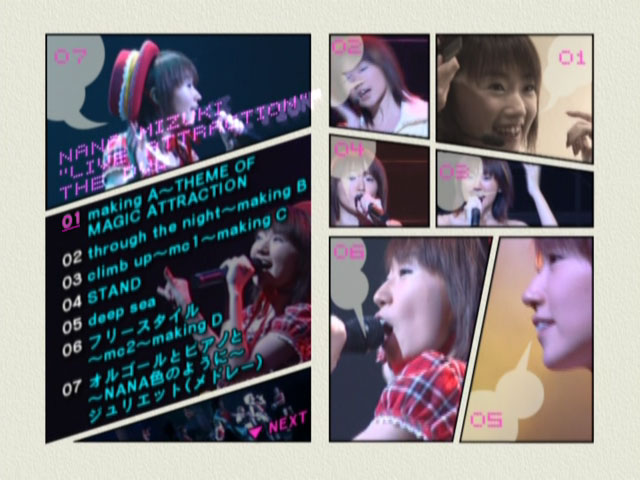水树奈奈 水樹奈々 《NANA MIZUKI LIVE ATTRACTION THE DVD》 2003 演唱会 [DVD ISO 6.82GB]