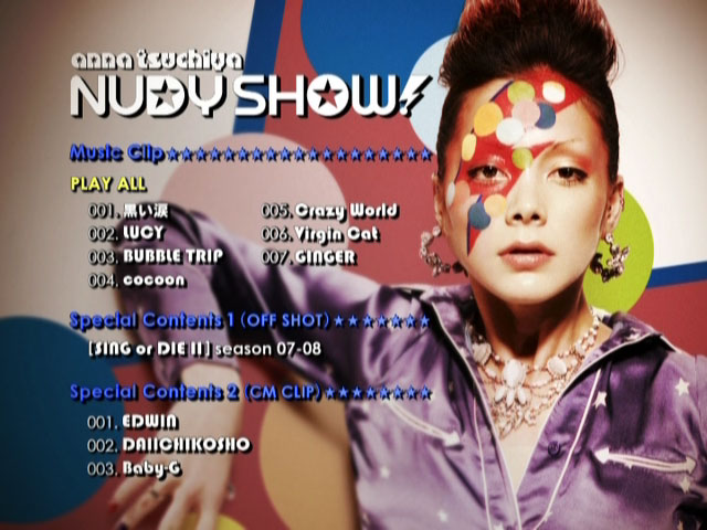 土屋アンナ 《NUDY SHOW! 付属DVD》 2008 演唱会 [DVD ISO 3.99GB]