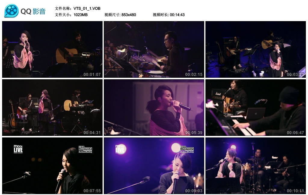 谢安琪 《Moov Live 你们的幸福》 2011 演唱会 [DVDISO]