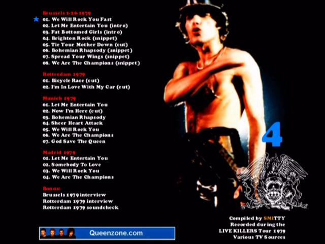 皇后乐队 Queen 《Live Killers 4xDVD5》 1979 演唱会 [DVD ISO 16GB]