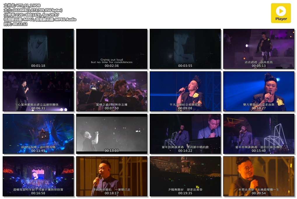 陈奕迅 Eason’s life演唱会2013（2DVD 《ISO4.26G》 2013 演唱会 [2DVD-ISO4.26G]