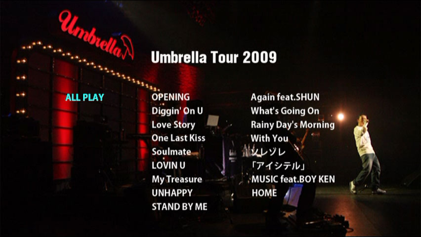 清水翔太 《Umbrella Tour》 2009 演唱会 [DVD ISO 6.03GB]