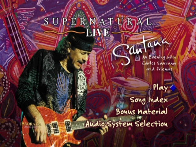 桑塔纳Santana超自然演唱会 Carlos Santana 《Supernatural Live DVD9版本》 2005 演唱会 [DVD ISO 7.43GB]