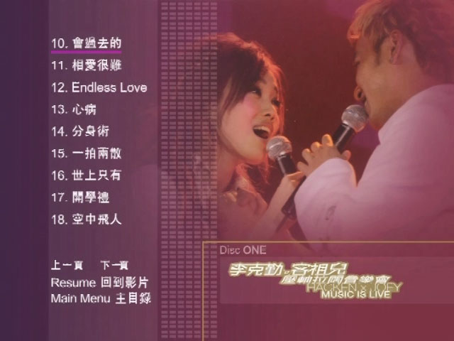 《李克勤 x 容祖儿 压轴拉阔音乐会 卡拉OK》 2004 演唱会 [DVD ISO 7.63GB]
