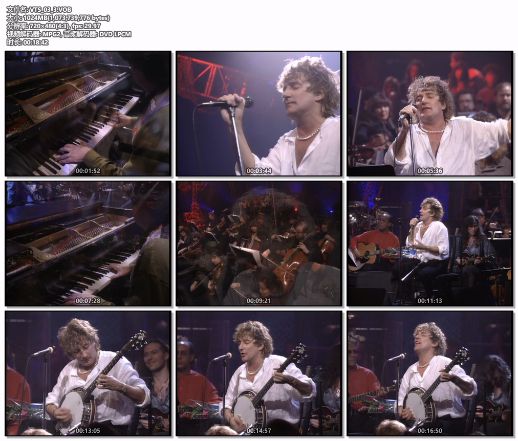 洛·史都华不插电 Rod Stewart 《Unplugged …And Seated》 1993 演唱会 [DVD ISO 3.77GB]