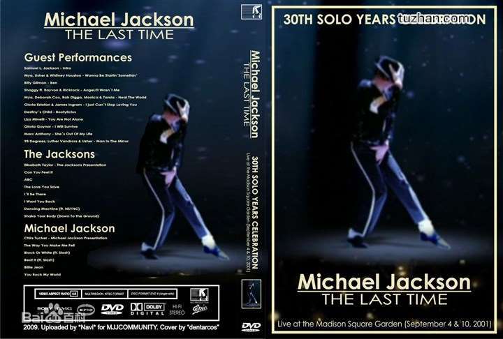 迈克尔.杰克逊 30周年演唱会 Michael Jackson 《30th Anniversary Celebration》 2001 演唱会 [2DVD ISO 8.02GB]-无损音乐
