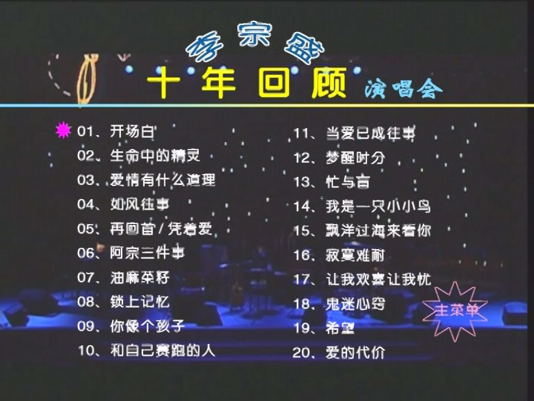 李宗盛 《十年回顾暂别乐坛演唱会》 1994 演唱会 [DVD ISO 4.27G]