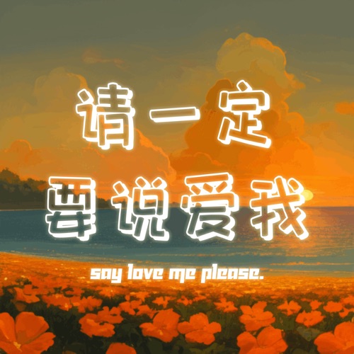 请一定要说爱我 (feat. 洛天依) – Single – 乱心-无损音乐