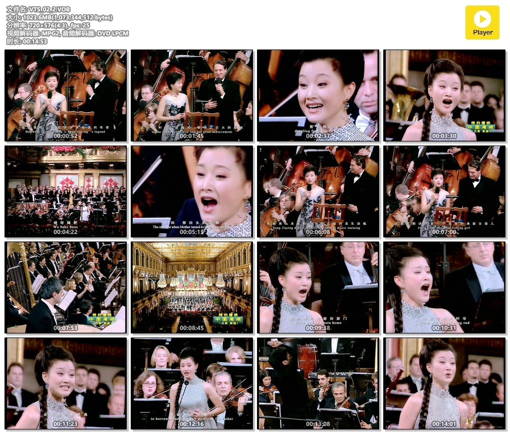 宋祖英 《维也纳金色大厅独唱音乐会》 演唱会 [2DVD-ISO5.93G+1.74G]