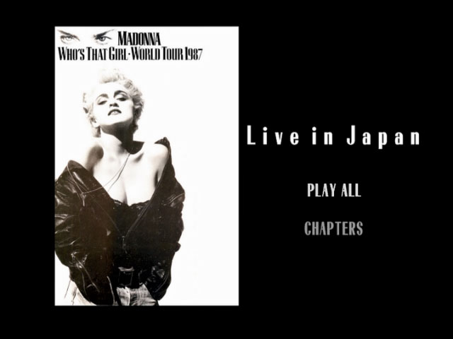 麦当娜1987年日本演唱会 Madonna Who’s That Girl 《Live In Japan DVD9》 1987 演唱会 [DVD ISO 6.46GB]