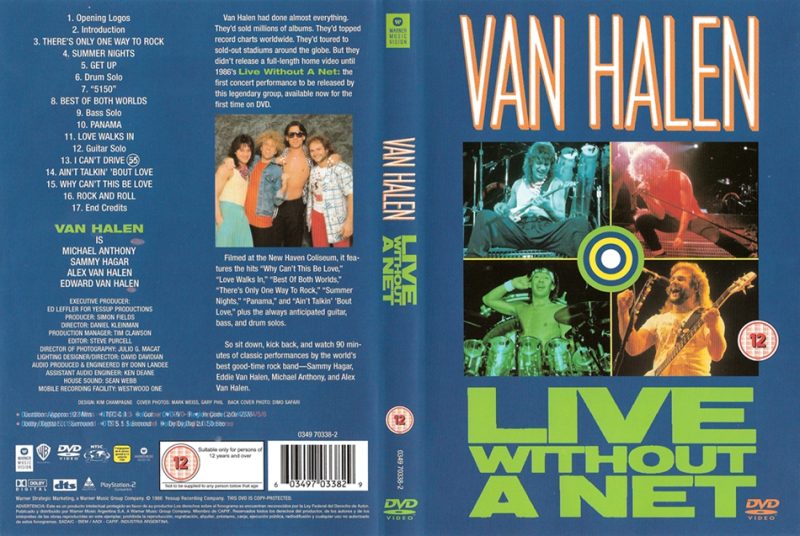范海伦Van Halen 《Live Without A Net 纽黑文大体育场》 1986 演唱会 [DVD-ISO7.79GB]-无损音乐