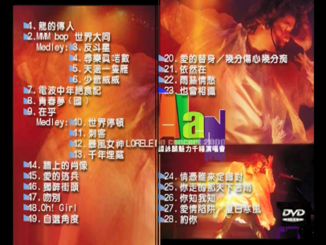 谭咏麟 《魅力千禧演唱会 双视角 Karaoke》 2000 演唱会 [DVD ISO 7.67GB]