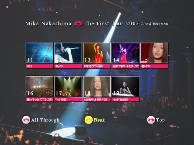 中岛美嘉 《The First Tour Live Document》 2003 演唱会 [DVD ISO 5.57GB]