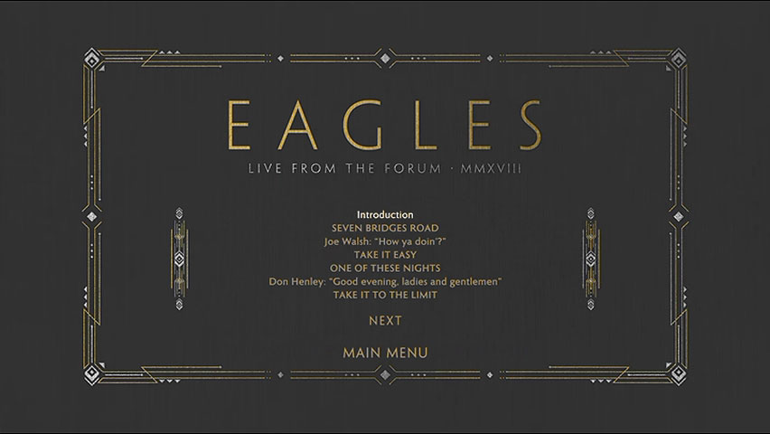 老鹰乐队 Eagles 《Live from the Forum MMXVIII》 2020 演唱会 [DVD ISO 7.59GB]