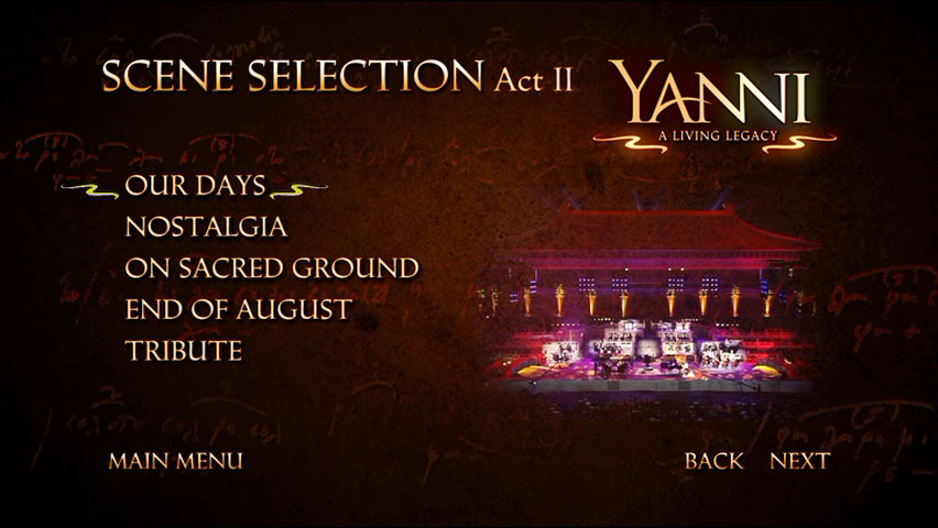 《雅尼现场音乐会精选辑 Yanni Truth of Touch A Living Legacy》 演唱会 [DVD ISO 7.54GB]