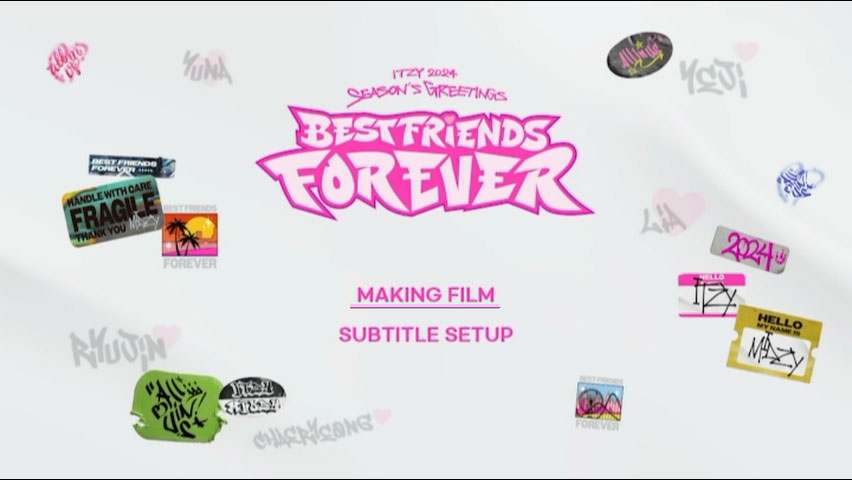 ITZY 있지 《ITZY Season’s Greetings BEST FRIENDS FOREVER 2023》 2024 演唱会 [DVD ISO 1.8GB]