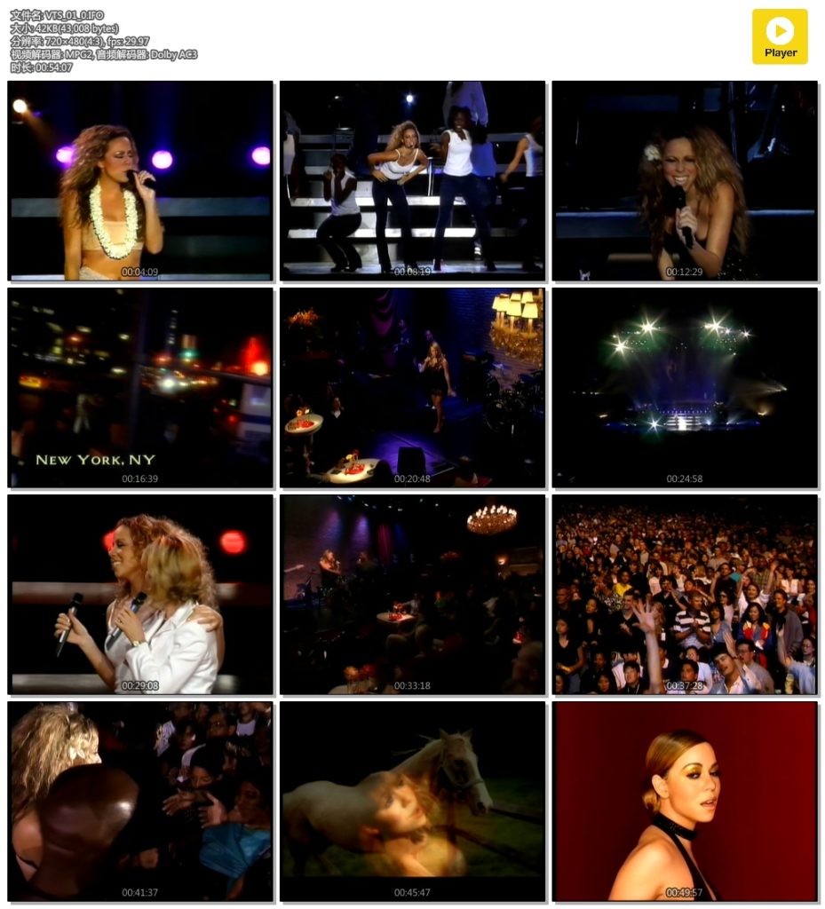 Mariah Carey 《Around the World》 演唱会 [DVDISO 3.63G]