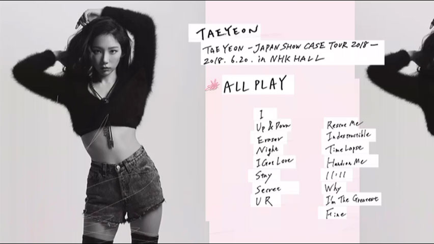 Taeyon 태연 《VOICE Live DVD》 2019 演唱会 [DVD ISO 4.18GB]
