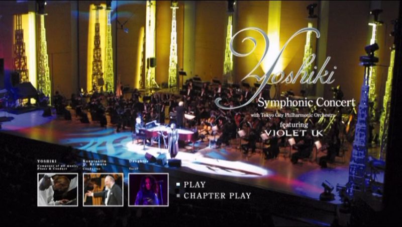 《Yoshiki 林佳树 Symphonic Concert with Tokyo City Philharmonic Orchestra Featuring Violet UK 东京交响乐团演奏会《DVD ISO 4.36G》》 2002 演唱会-无损音乐/蓝光演唱会