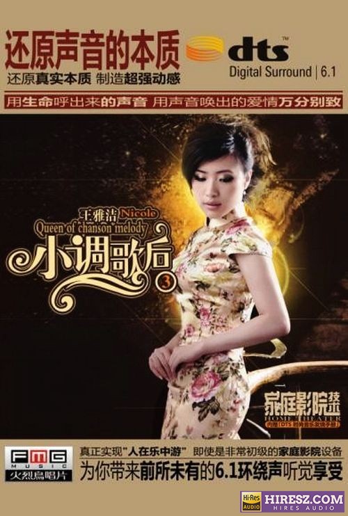 FLAC6.1 超乎想象更真实的现场感 《王雅洁》 Hi-Res无损专辑 [小调歌后③]-无损音乐