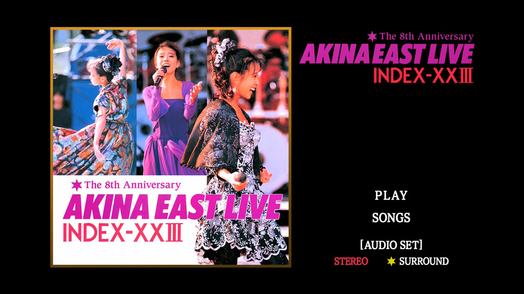 中森明菜 Akina Nakamori 《EAST LIVE》 1989 演唱会 [BDMV 21.3GB]