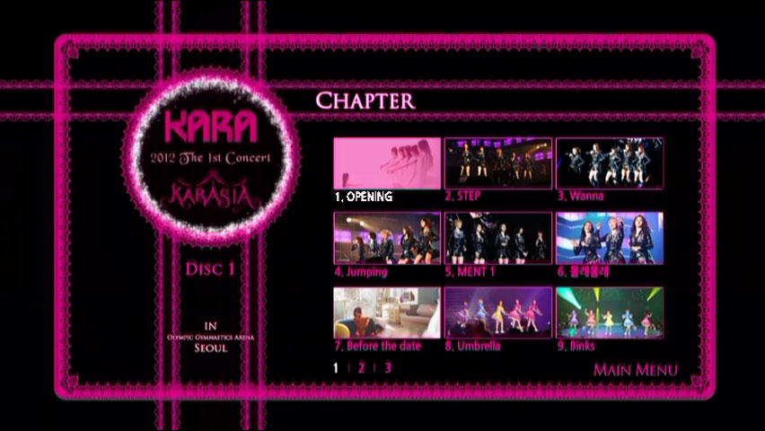 KARA 카라 《KARASIA Seoul Concert》 2012 演唱会 [3DVD ISO 12.55GB]