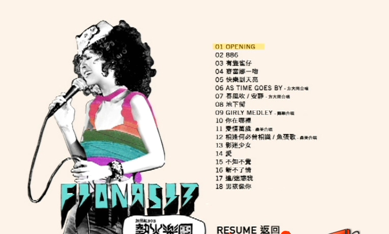 薛凯琪 《903 Fiona 0811热火乐团演唱会》 演唱会 [DVDISO]-无损音乐/蓝光演唱会