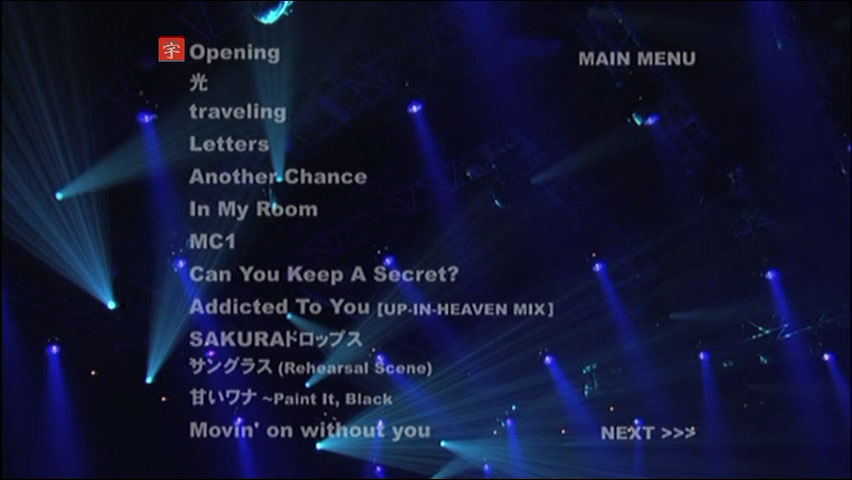 宇多田ヒカル 《Utada Hikaru in Budokan ヒカルの5》 2004 演唱会 [DVD ISO 7.54GB]